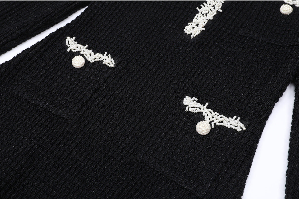 25ss European and American autumn and winter knitted dresses