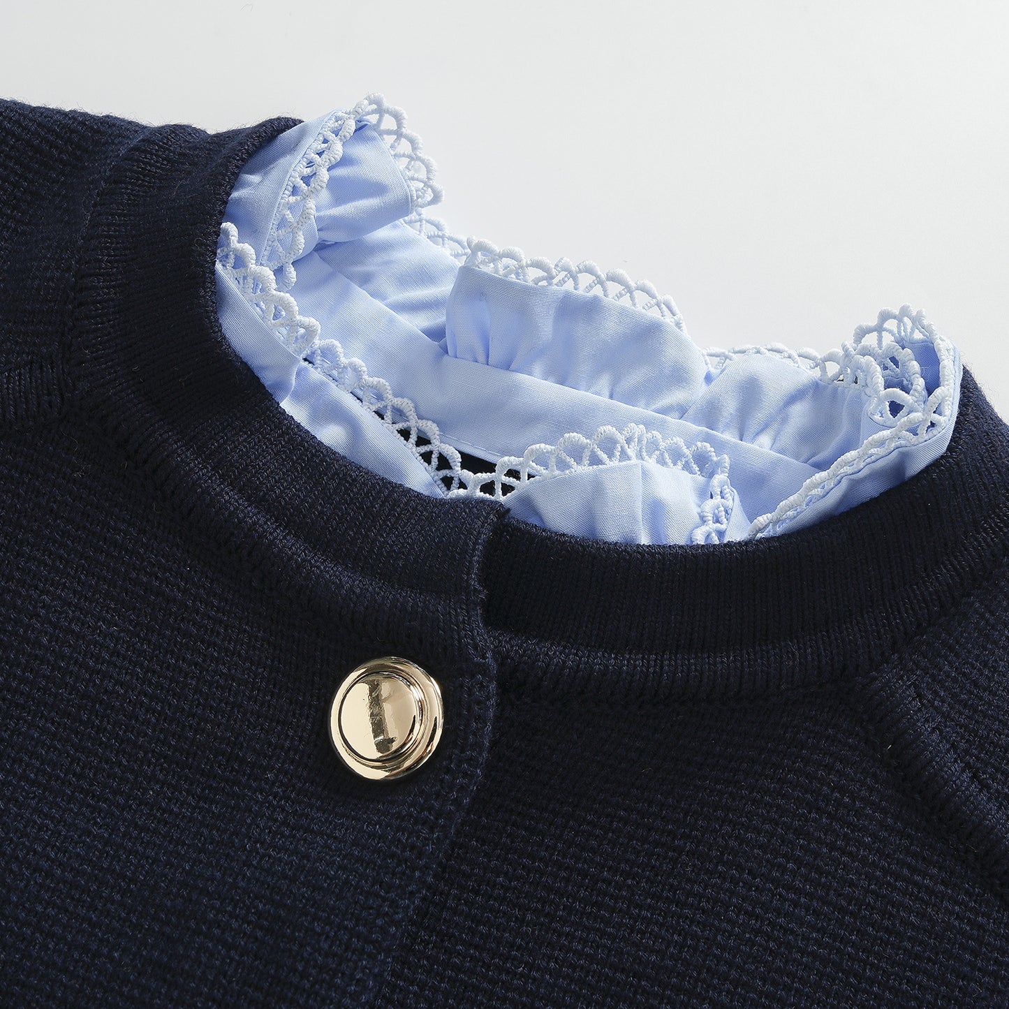 25ss Early autumn French-style chanel-style knitted cardigan