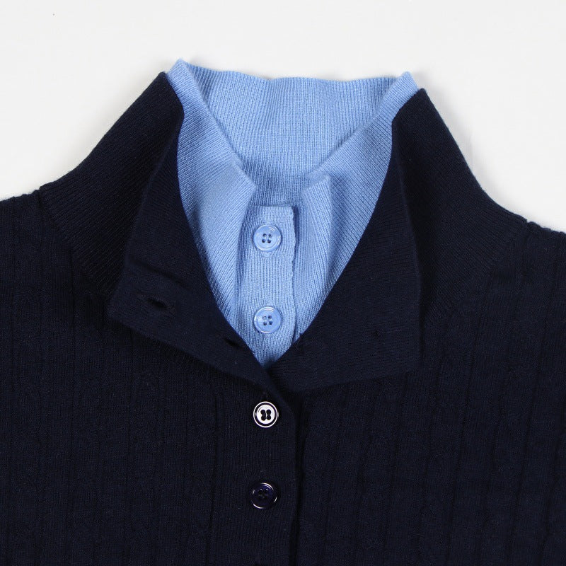 25ss Two woolen knitted pieces for the autumn and winter vacation