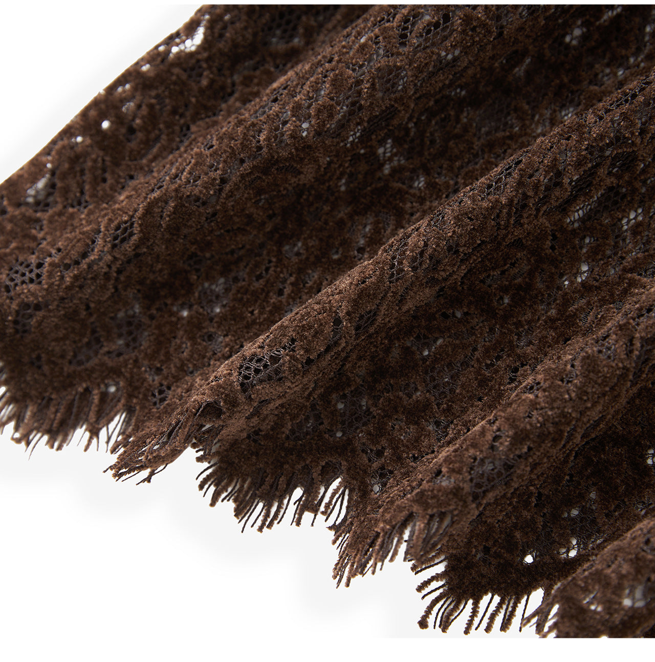 25ss A stunning Chanel lace mid-length skirt