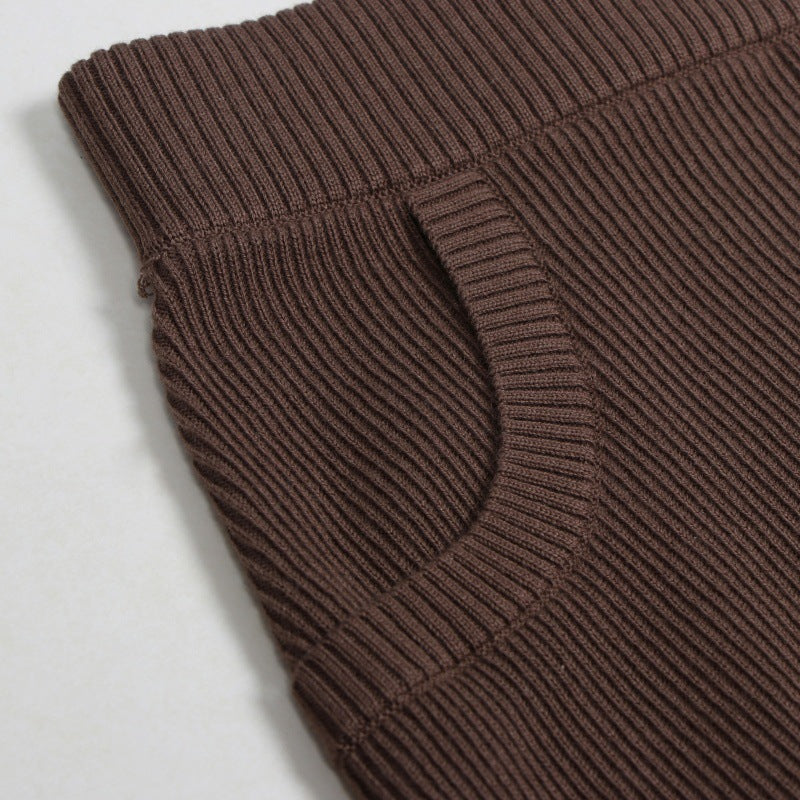 25ss Autumn and winter cotton and wool knitted fashion sets