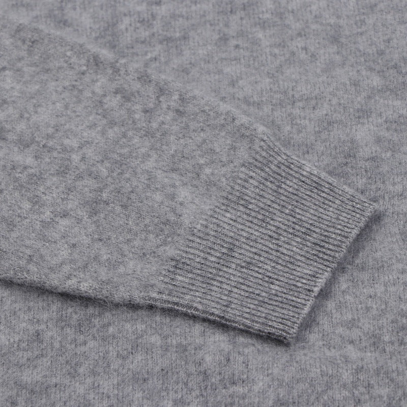 25ss Elegant wool and cashmere knitted sweater for autumn and winter