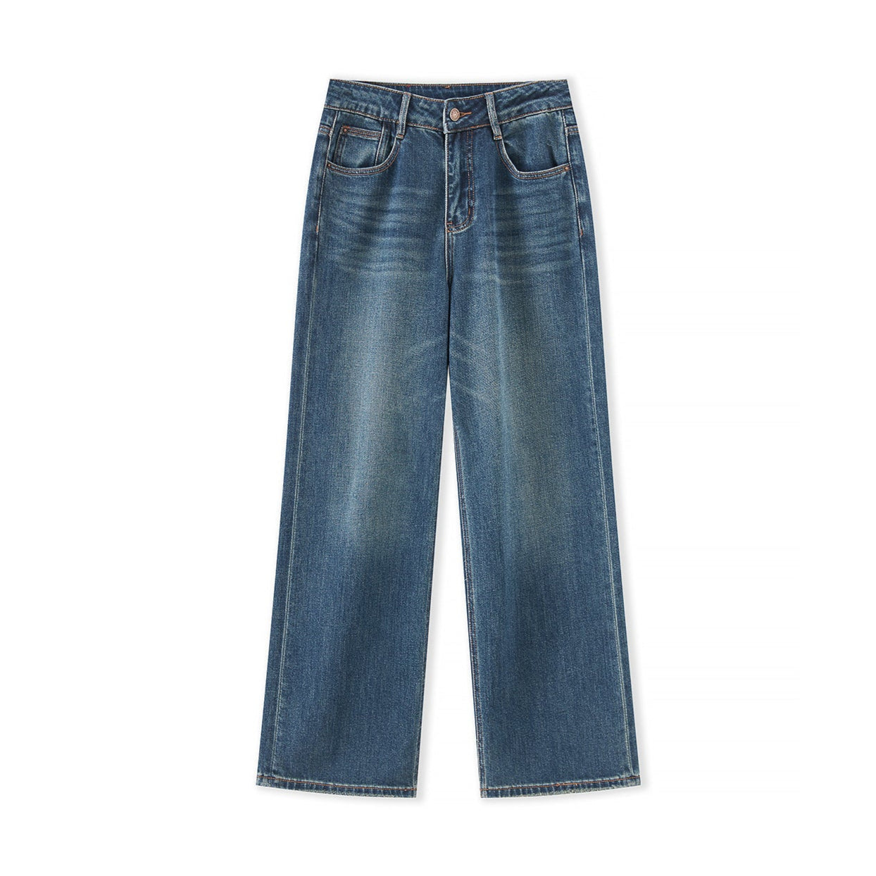 25ss Four-sided washable Tencel casual high-waisted wide-leg pants