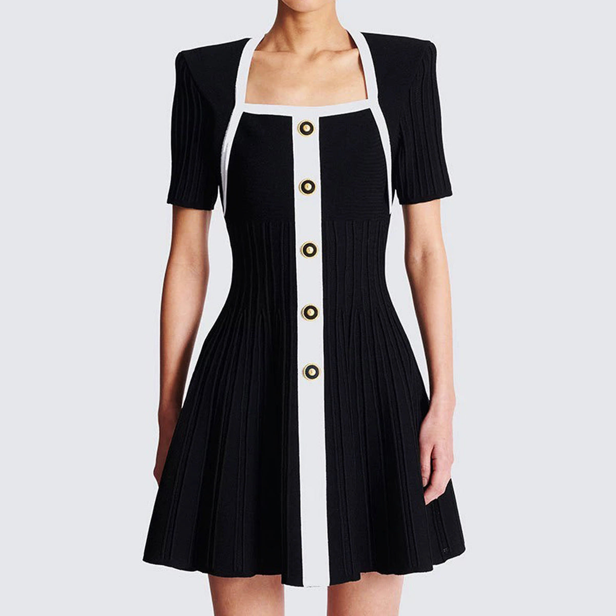 25ss Slimming dresses by European and American Internet celebrities