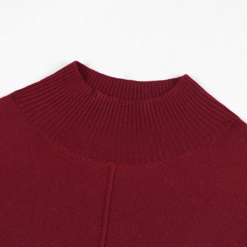 25ss Elegant sleeveless wool dress for ladies in autumn and winter