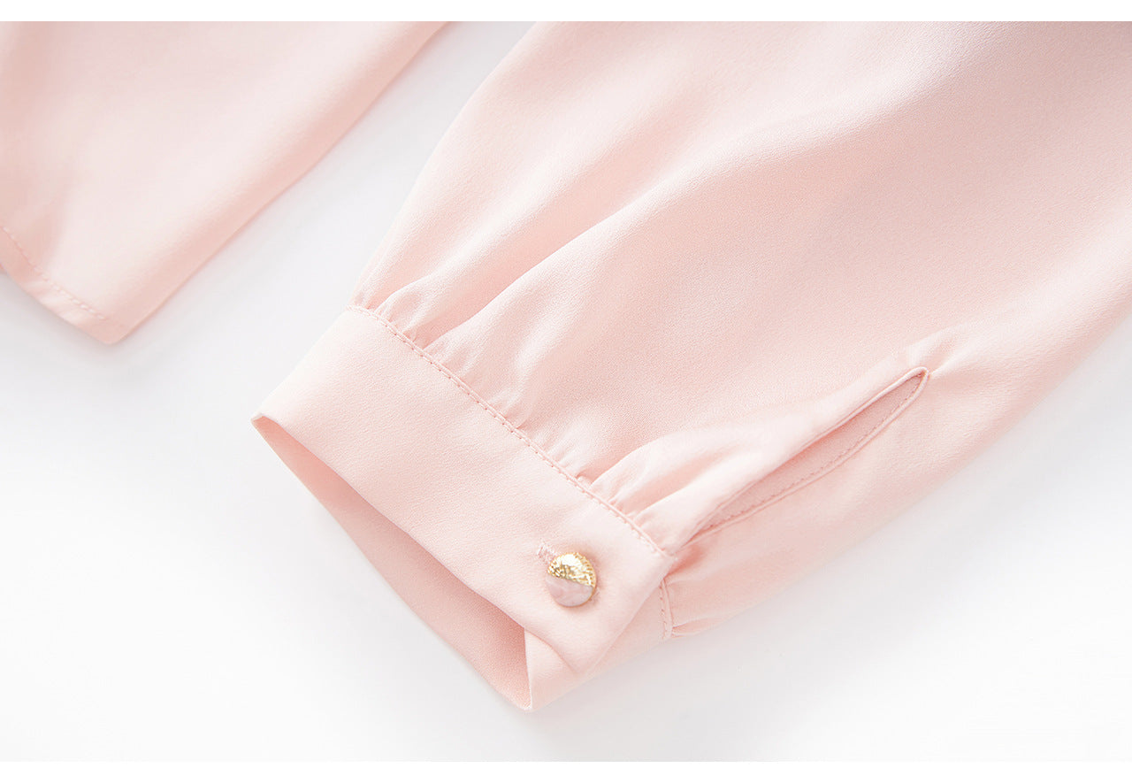 25ss Elegant autumn and winter shirt suit dress