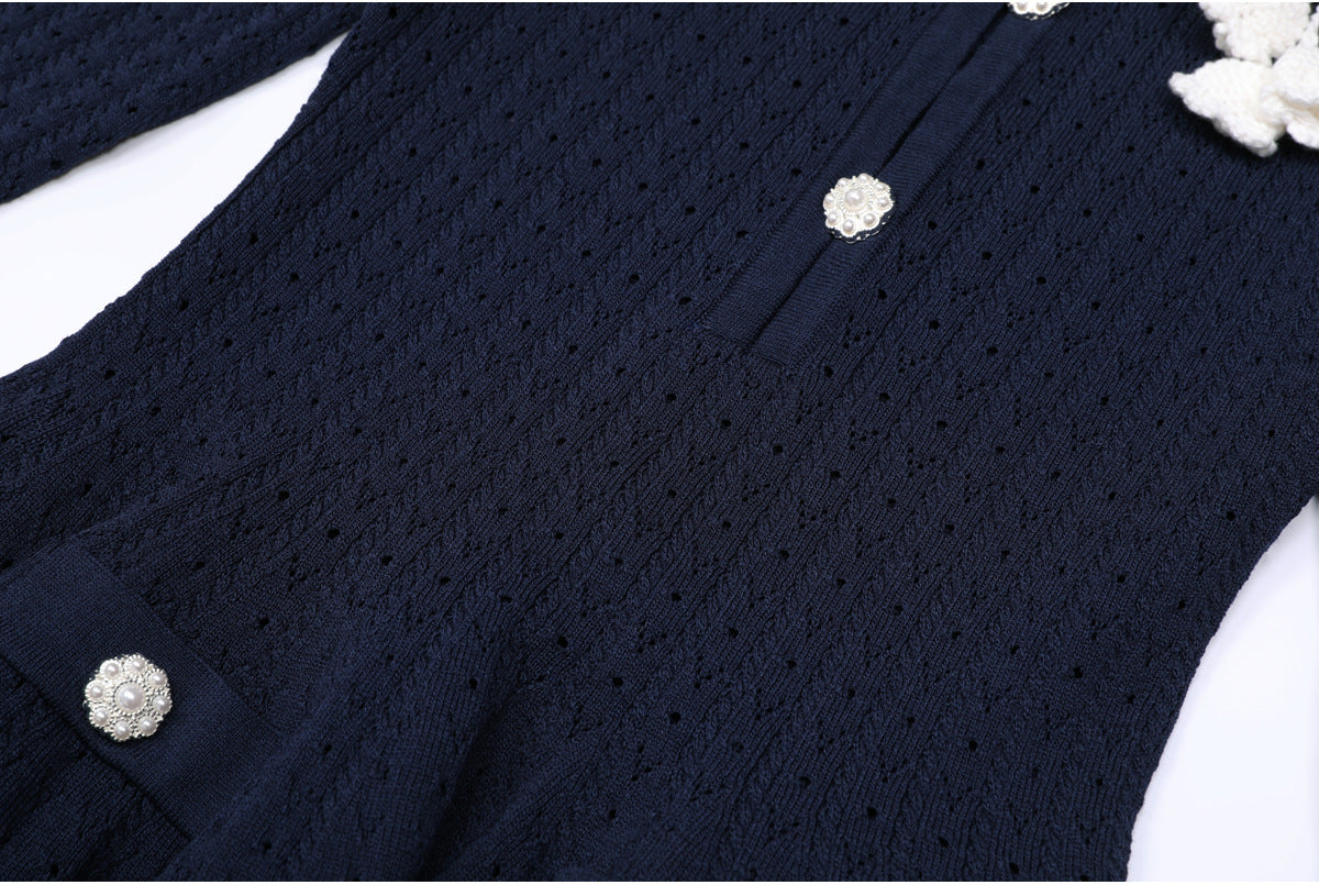 25ss European and American autumn slimming dresses