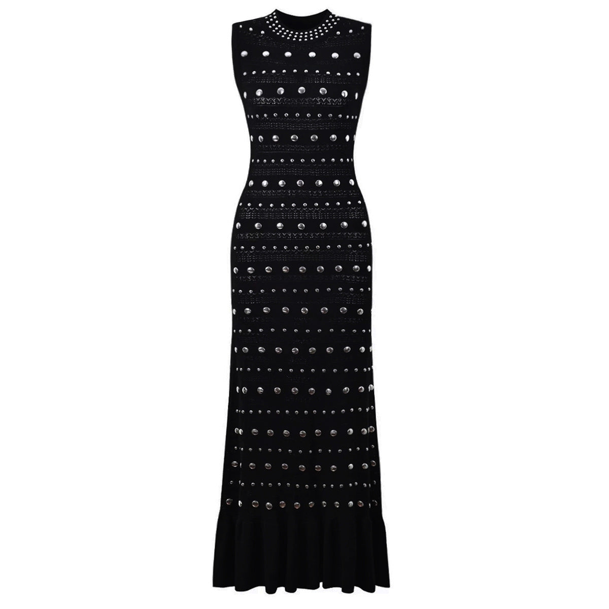 25ss Sleeveless, versatile and form-fitting long dress