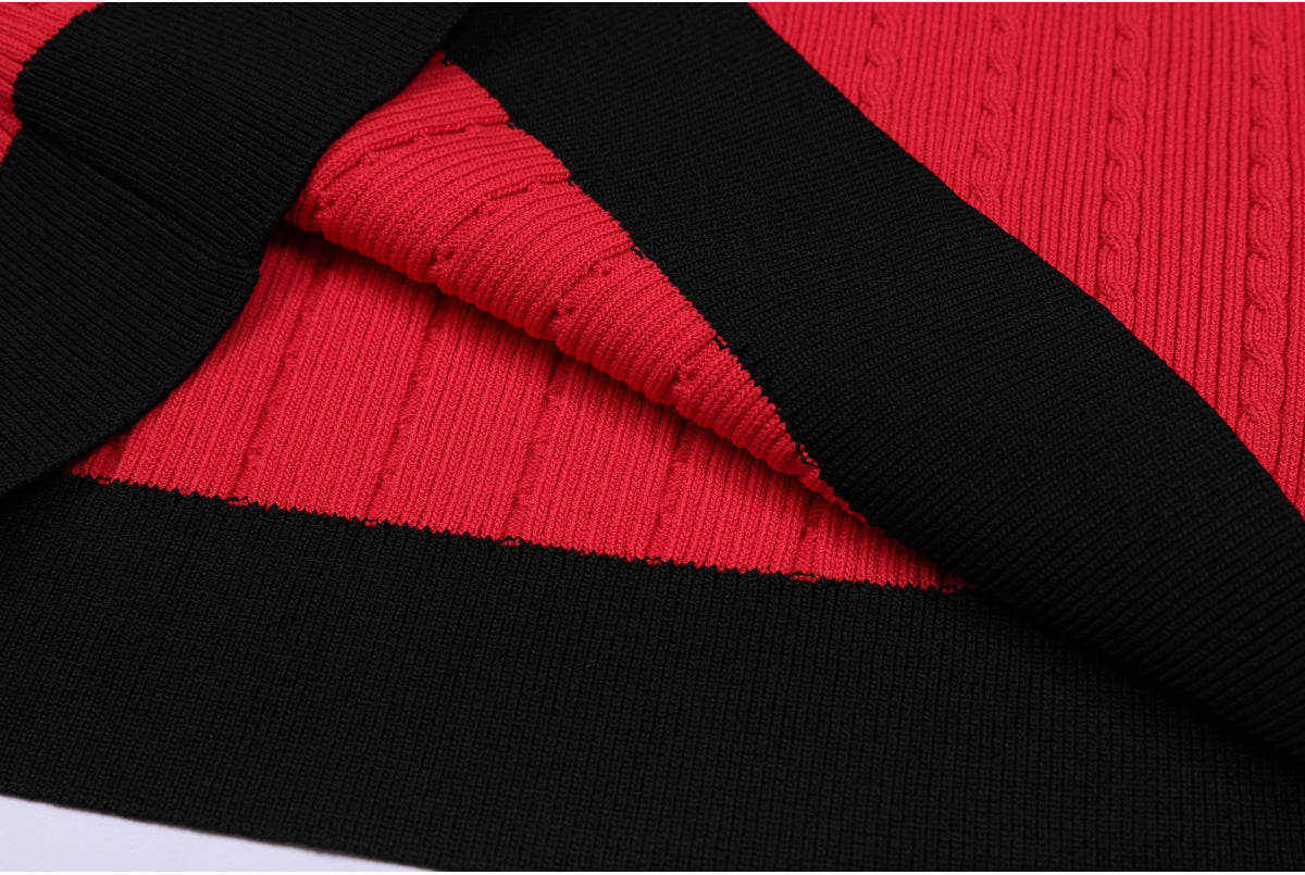 25ss A versatile wool blend knitted sweater for spring and autumn