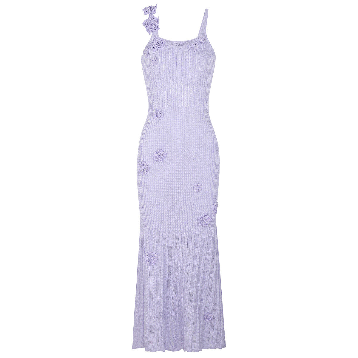 25ss Spring and Autumn Fashion knitted halter dress set