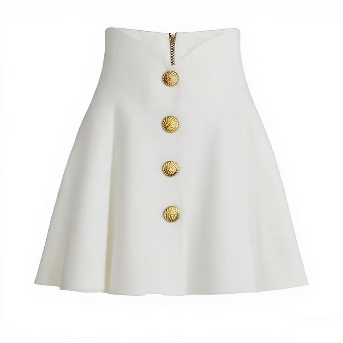25ss Slim and fashionable A-line high-waisted short skirt