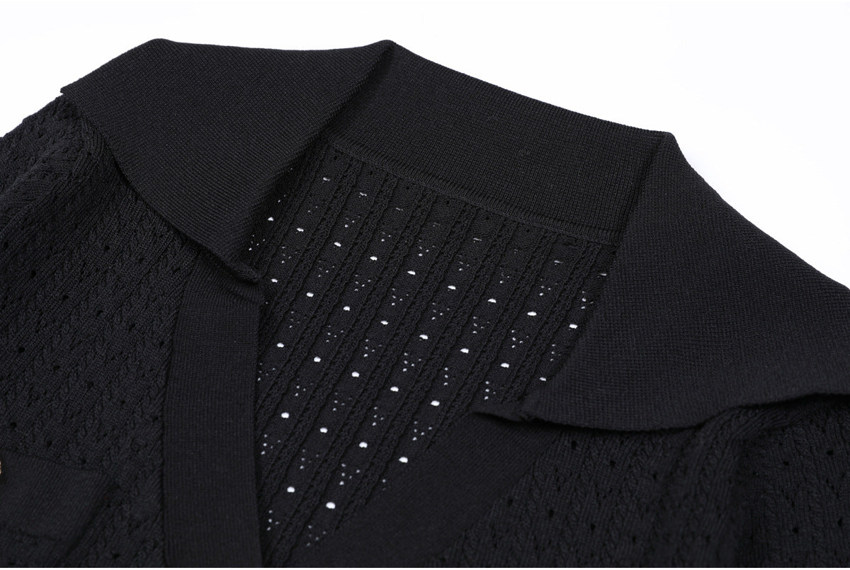 25ss European and American fashionable knitted dress