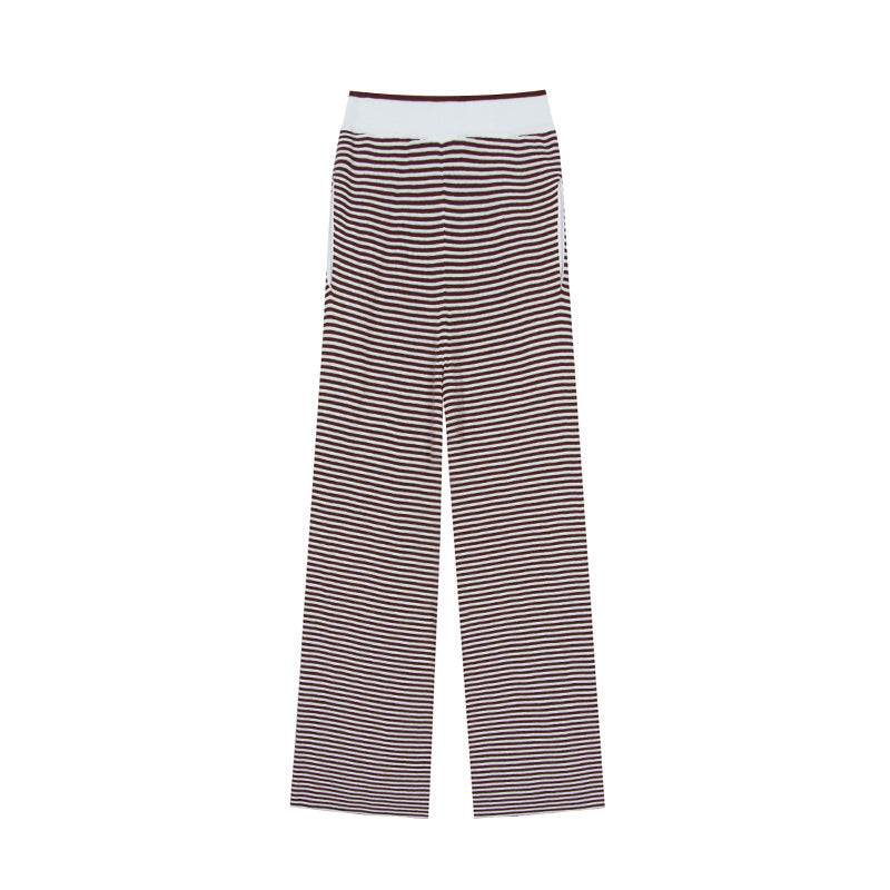 25ss Old Qian style knitted fashion casual suit