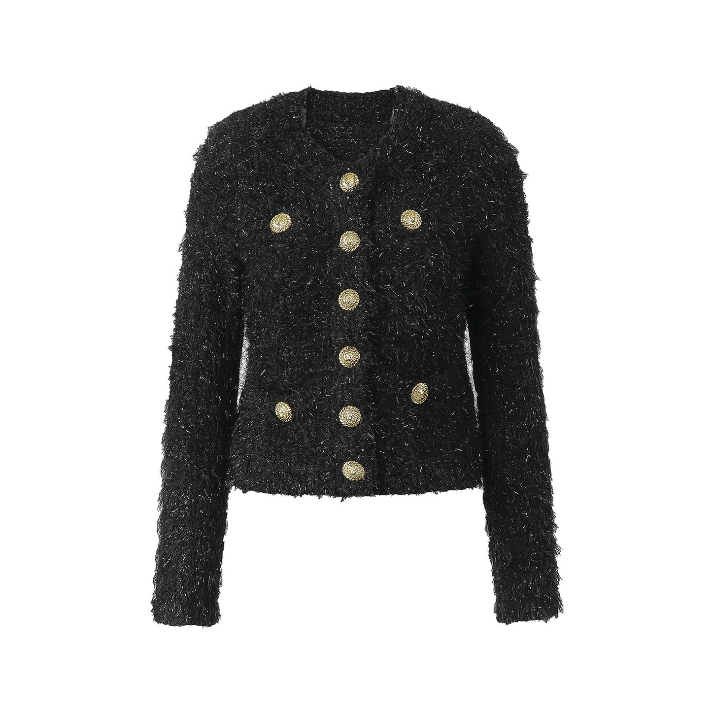25ss Early autumn socialite Chanel-style knitted cardigan