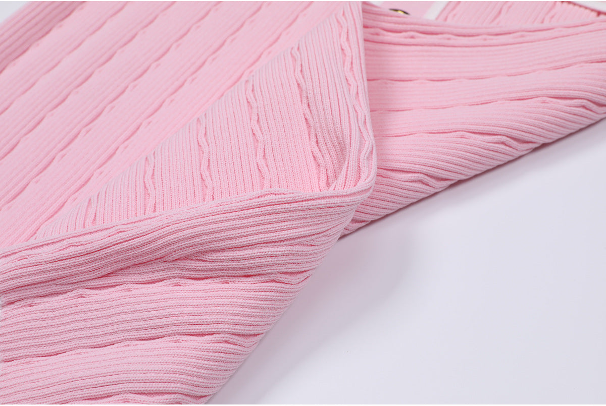 25ss A versatile knitted slimming dress that wraps around the buttocks