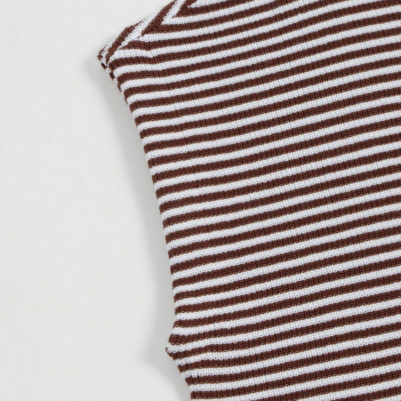 25ss Old Qian style knitted fashion casual suit