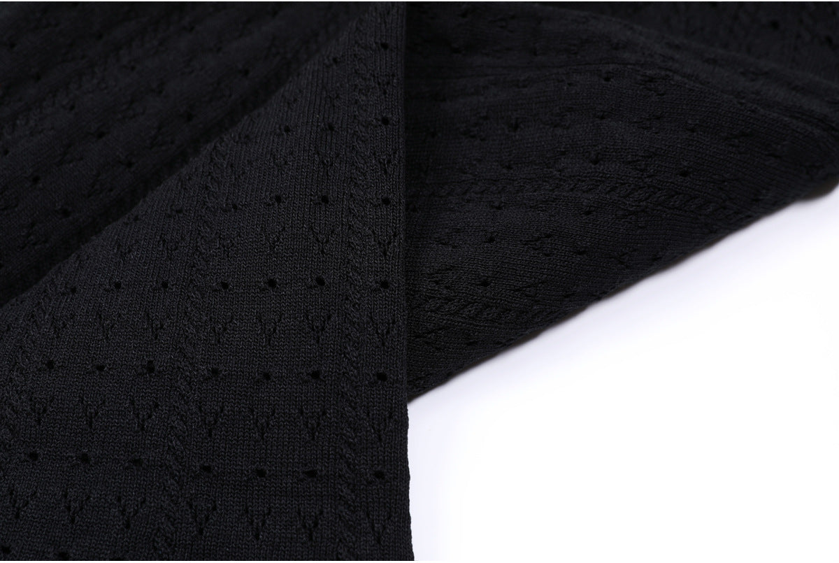25ss European and American fashionable knitted dress