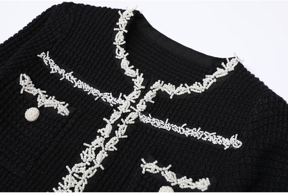 25ss European and American autumn and winter knitted dresses