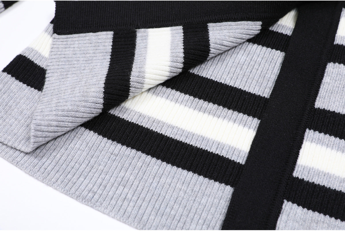 25ss Spring and Autumn fashion classic coat knitted sweater
