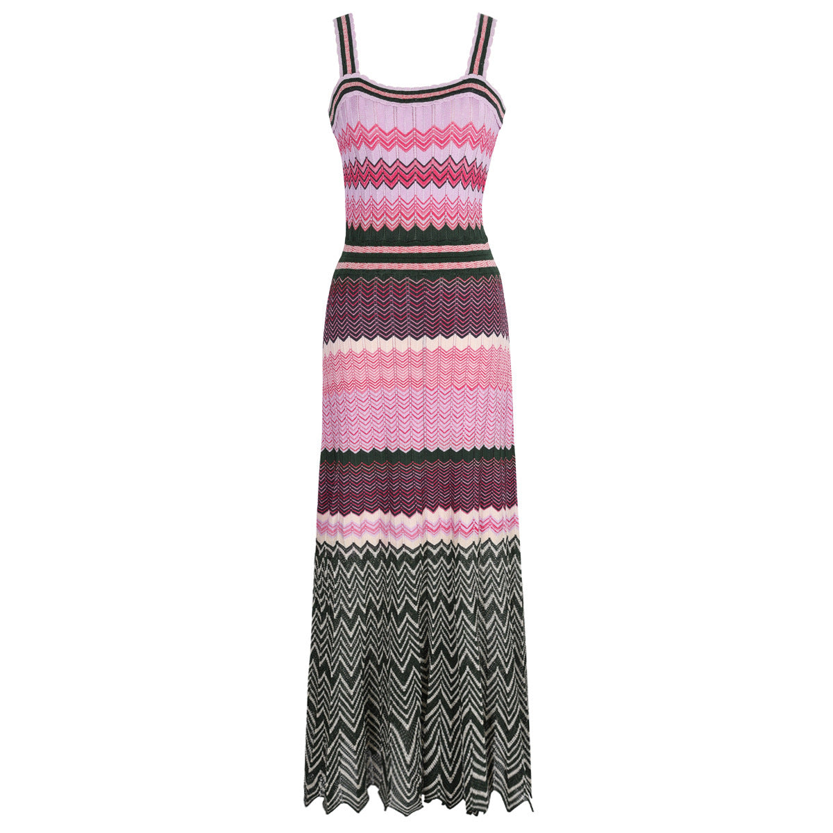 25ss A sleeveless knitted dress for socialite