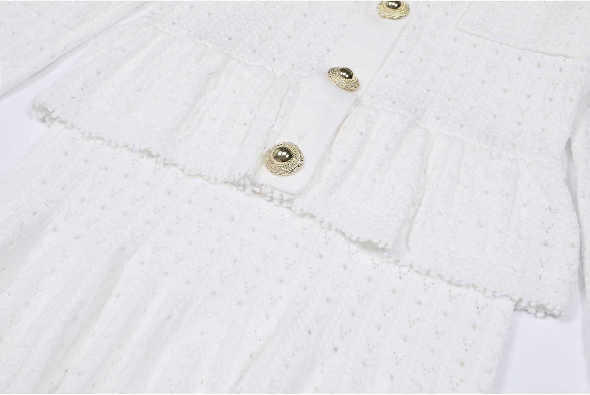 25ss European and American fashionable knitted dress