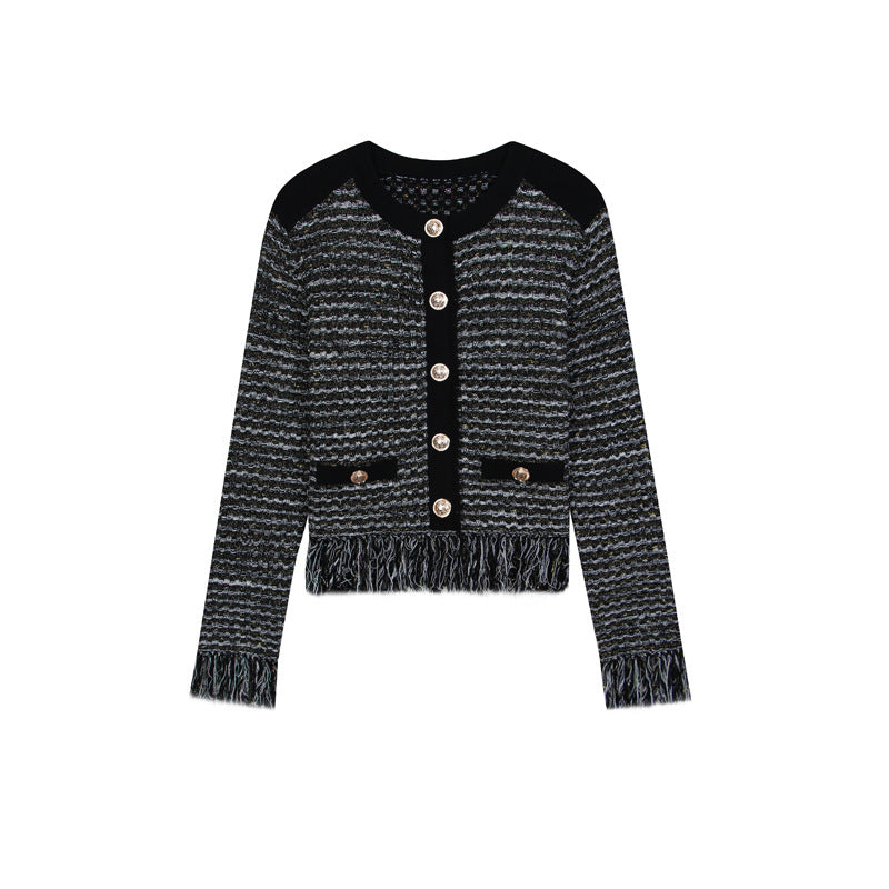 25ss Elegant wool knitted sweater for autumn and winter