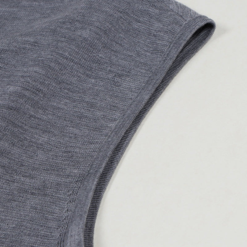 25ss Elegant wool pullover knitted sweater for spring and summer