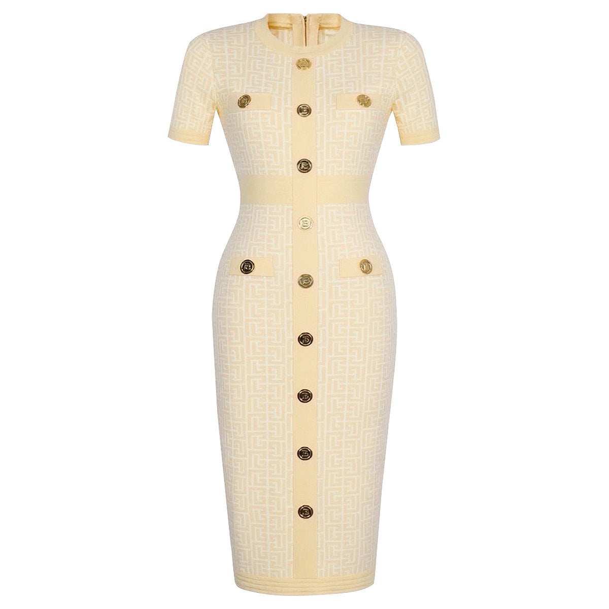 25ss Classic and versatile body-hugging dress