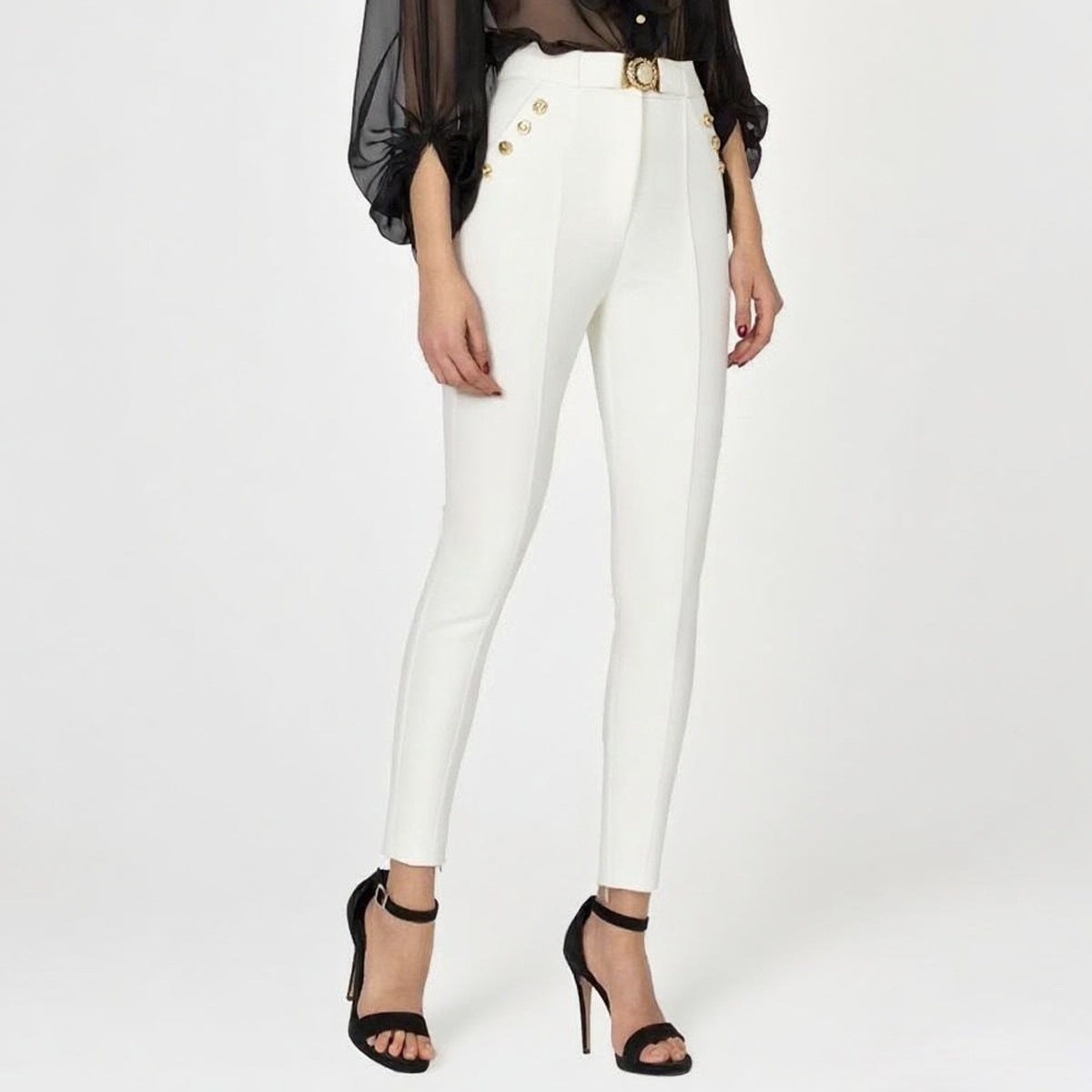 25ss Versatile, comfortable and slimming casual skinny pants