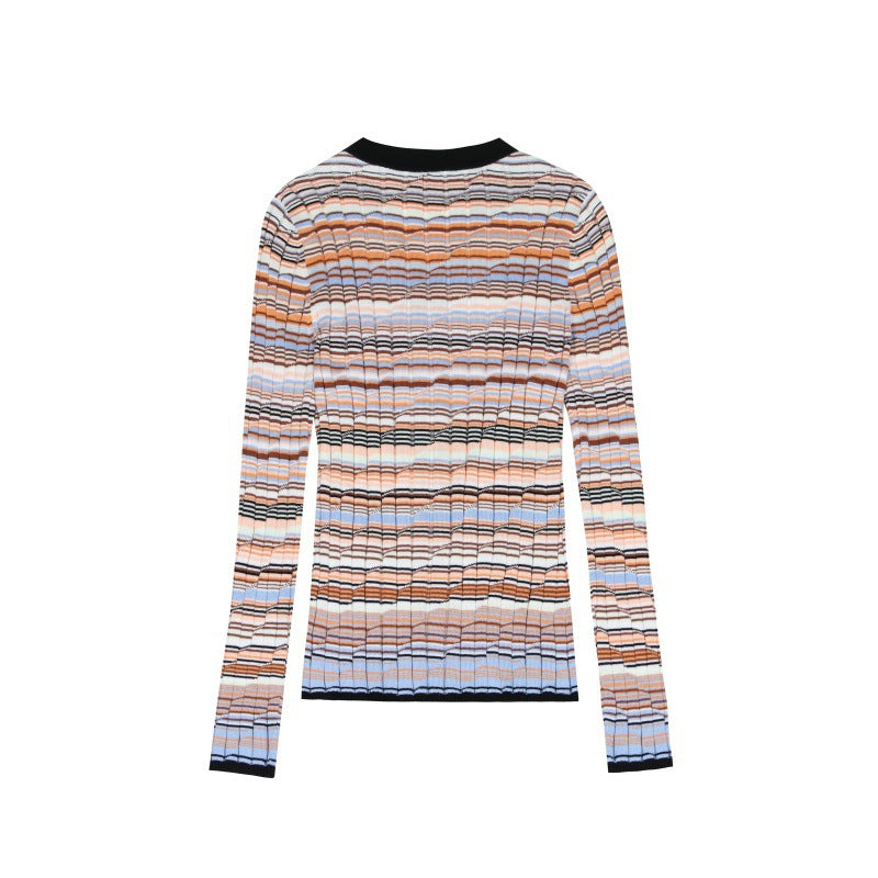 25ss Elegant tencel cotton knitted cardigan for autumn and winter