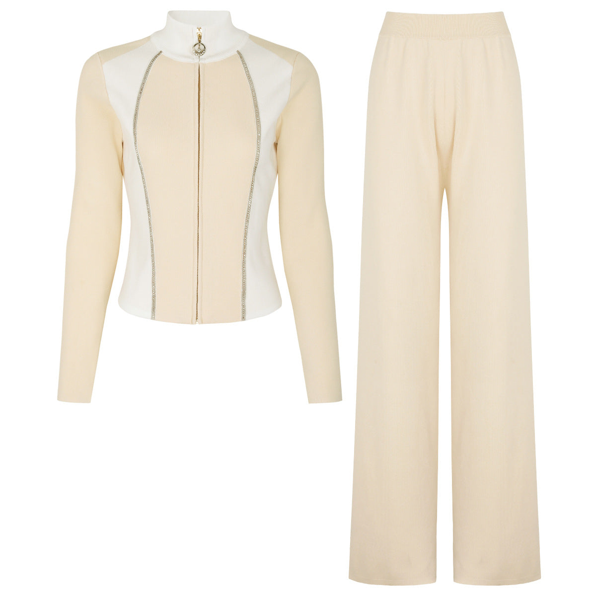 25ss Spring and Autumn Knitted Chanel-style set