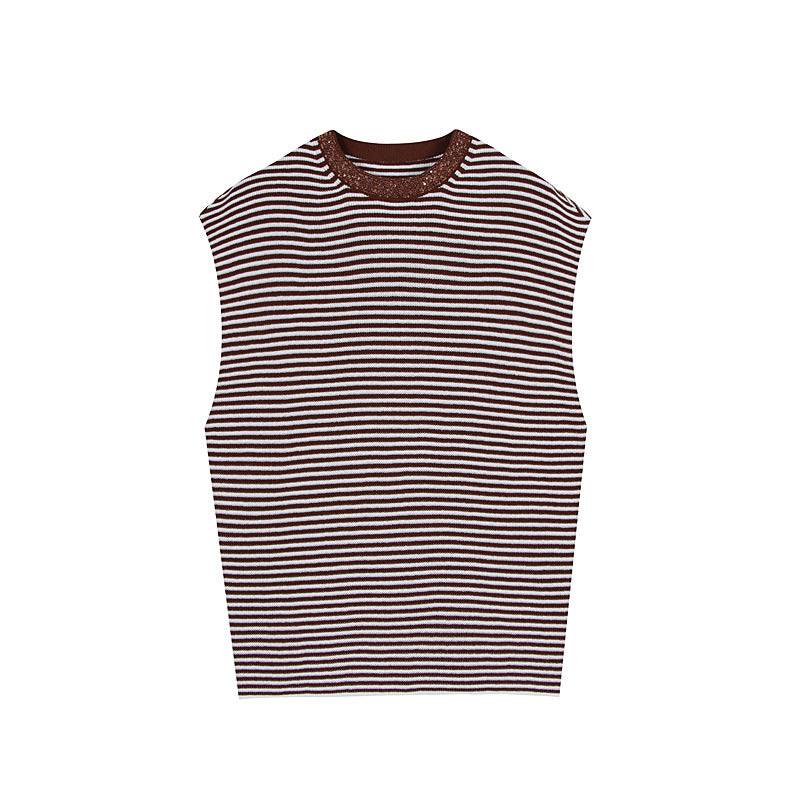 25ss Old Qian style knitted fashion casual suit