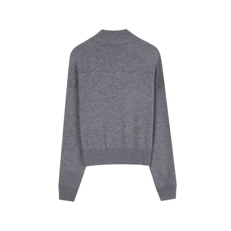 25ss Elegant wool knitted casual suit for autumn and winter