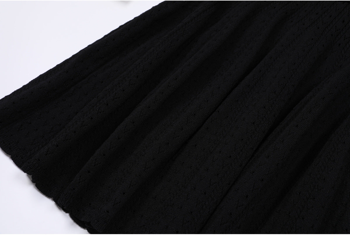 25ss Short European and American knitted dresses for autumn and winter