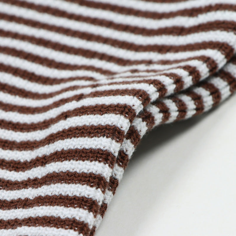25ss Old Qian style knitted fashion casual suit