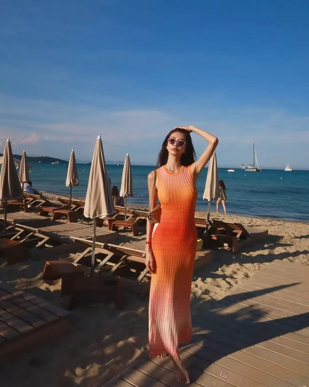 Sunset Gold | Wear the Romance of the French Riviera Coast