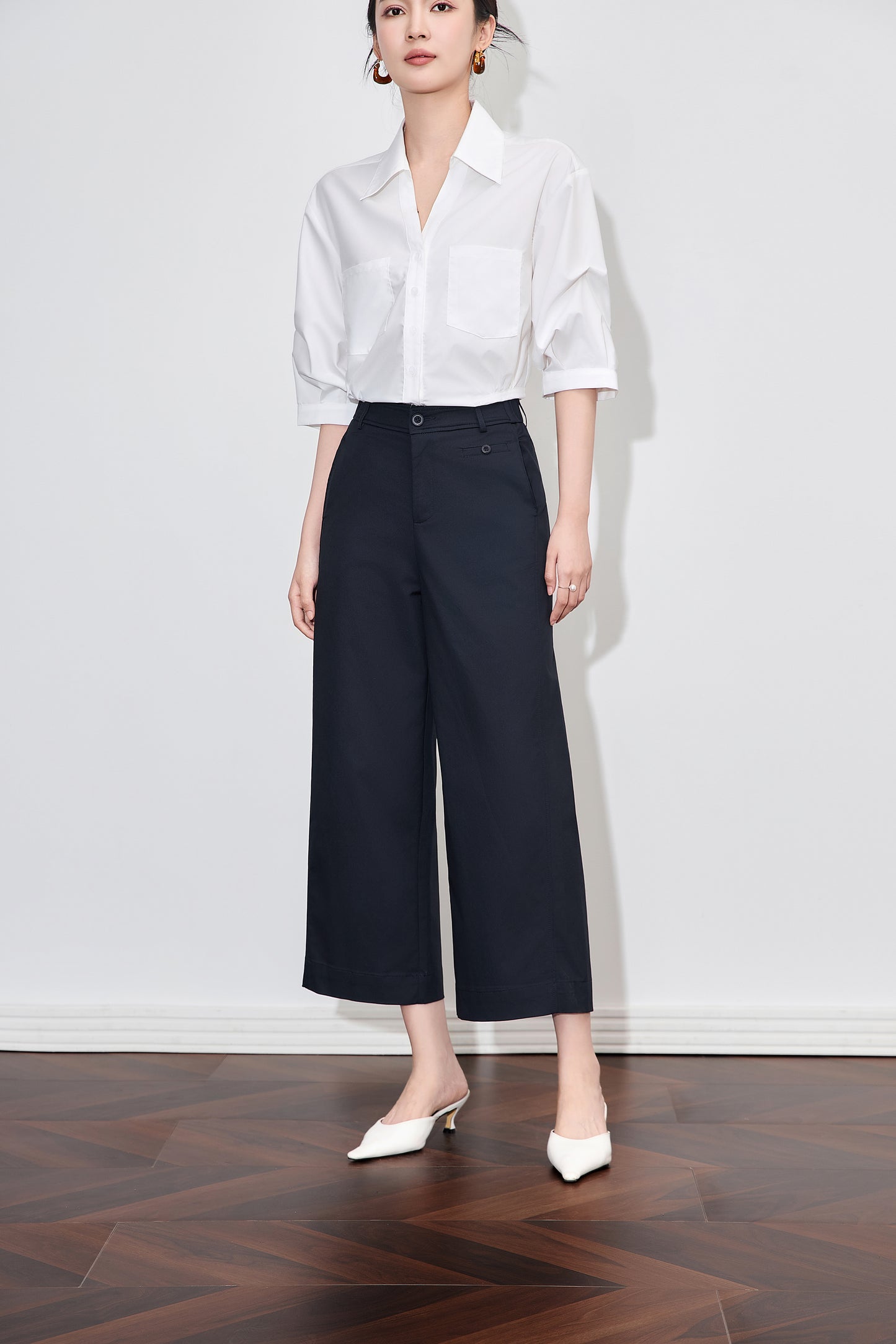 25ss High-elasticity casual pants