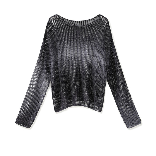 25ss Crochet hollowed-out knitted long sleeves