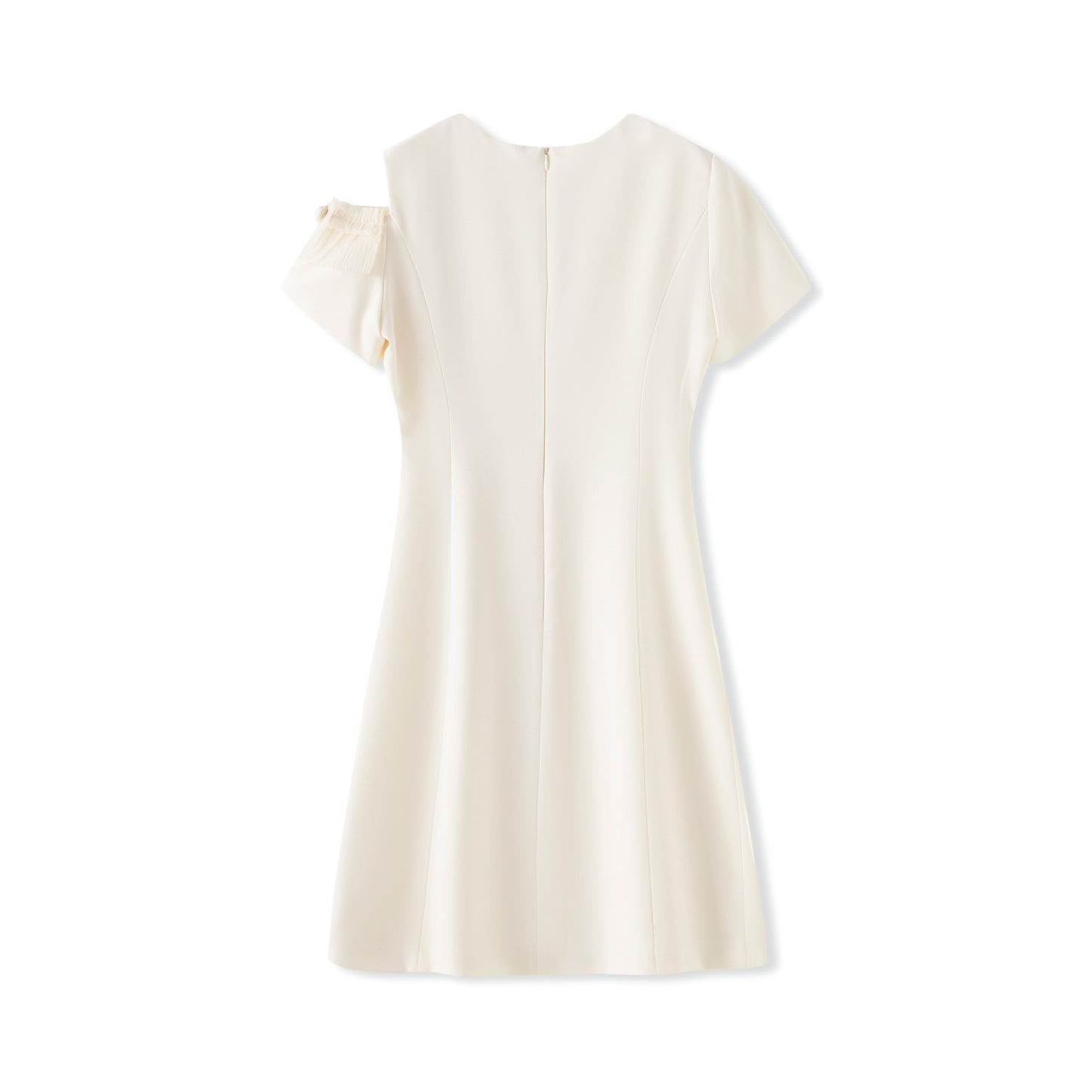 25ss Off-the-shoulder A-line dress