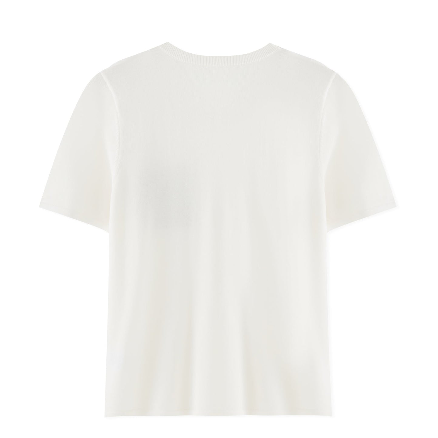25ss Embroidered casual T-shirt