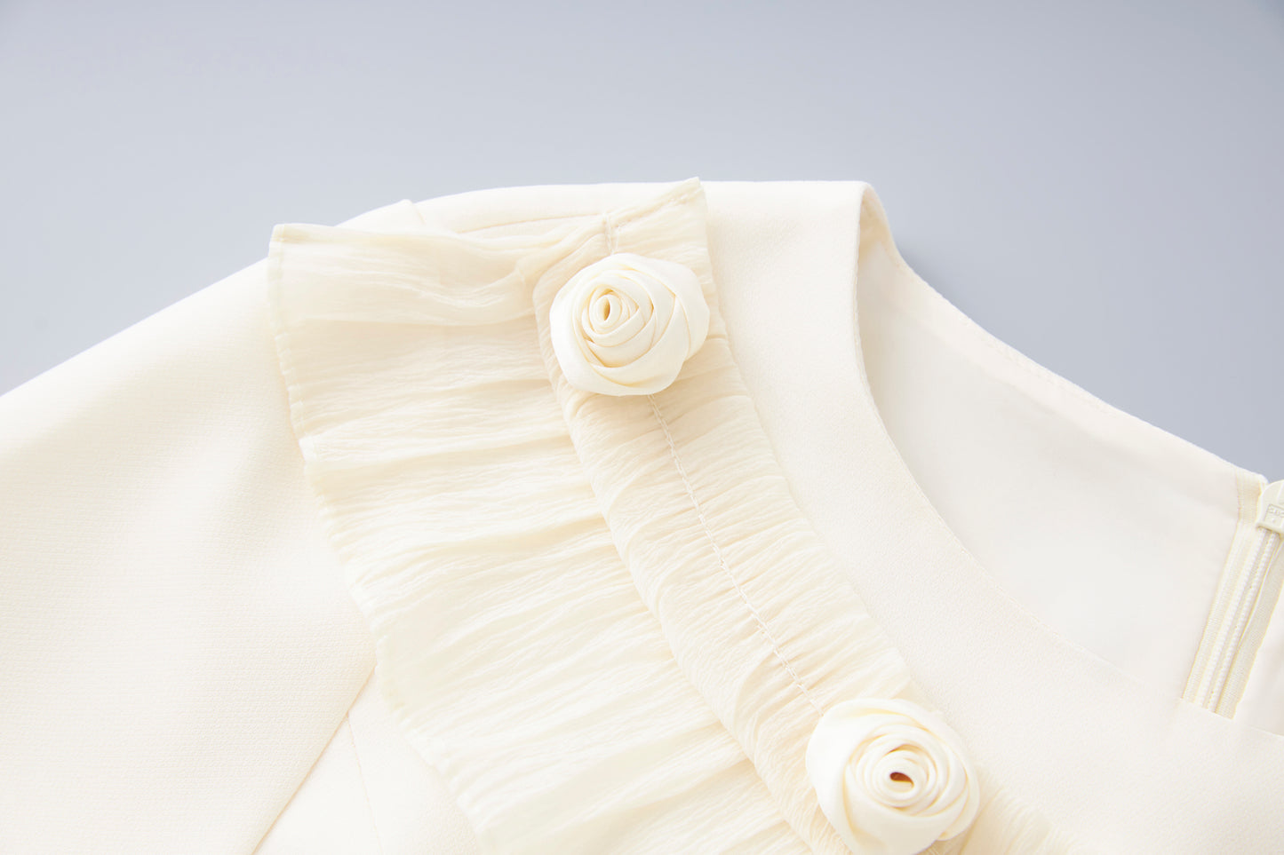 25ss Off-the-shoulder A-line dress