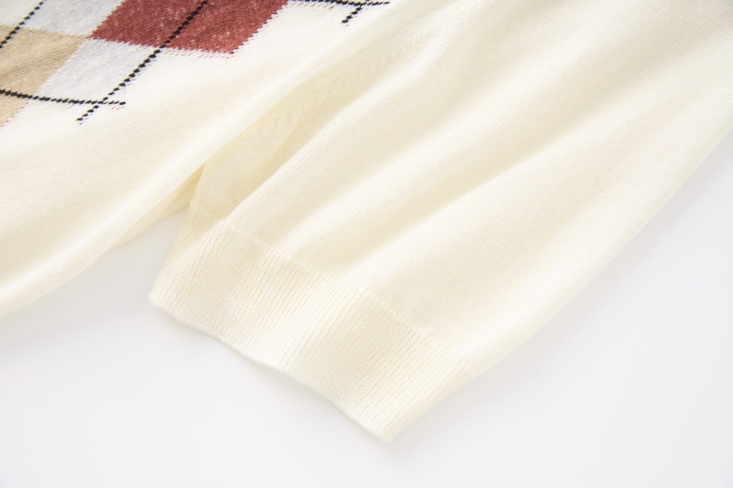 25ss Youthful Tencel linen short-sleeved knitted top