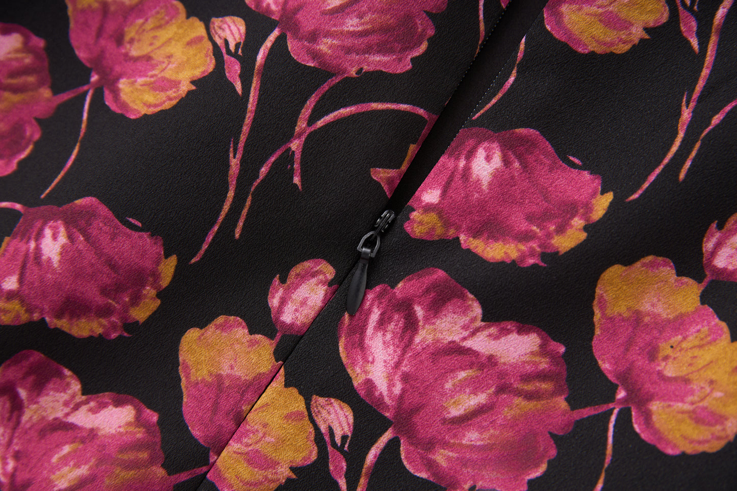 25ss  French retro printed dress