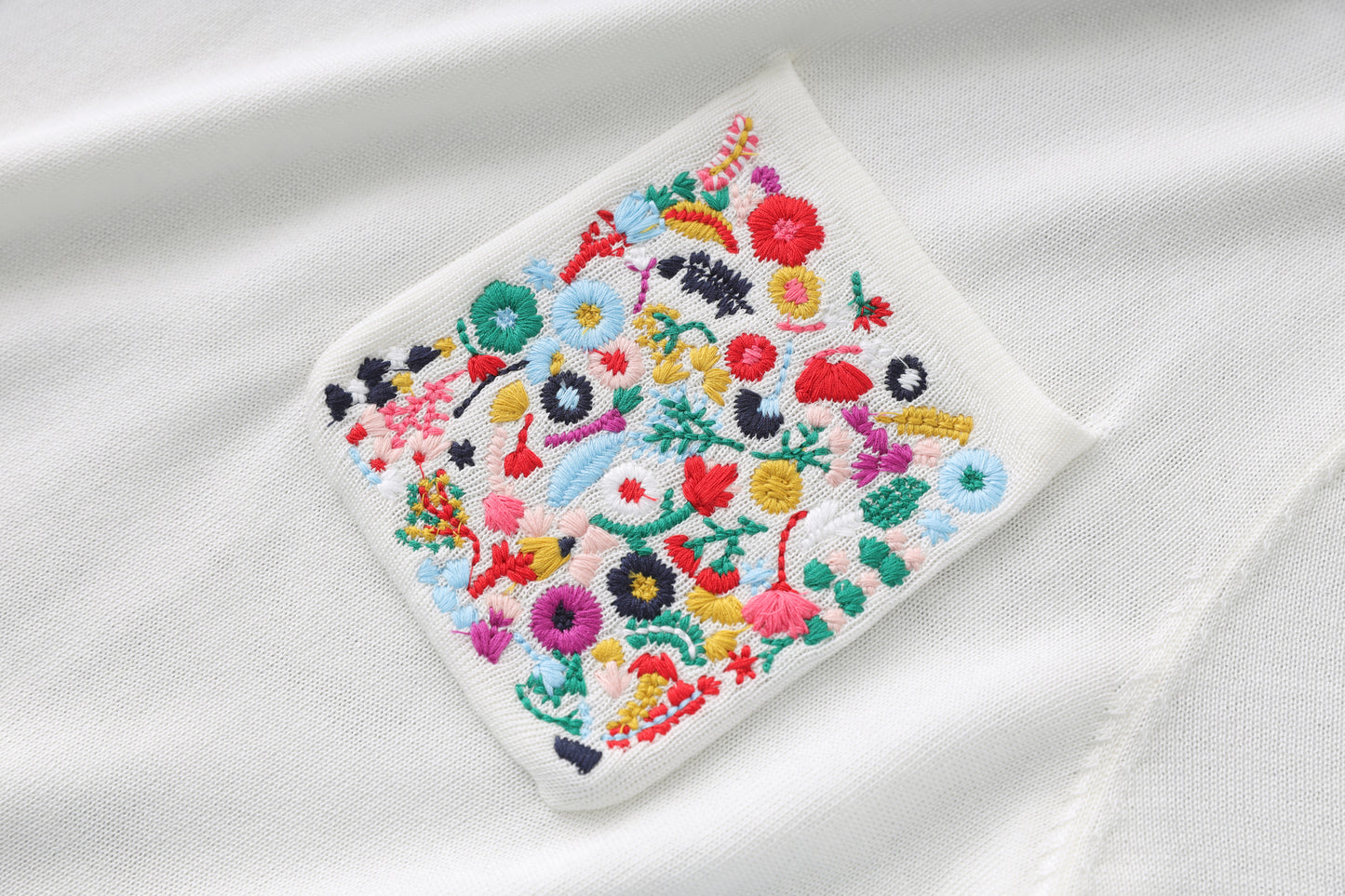 25ss Embroidered casual T-shirt