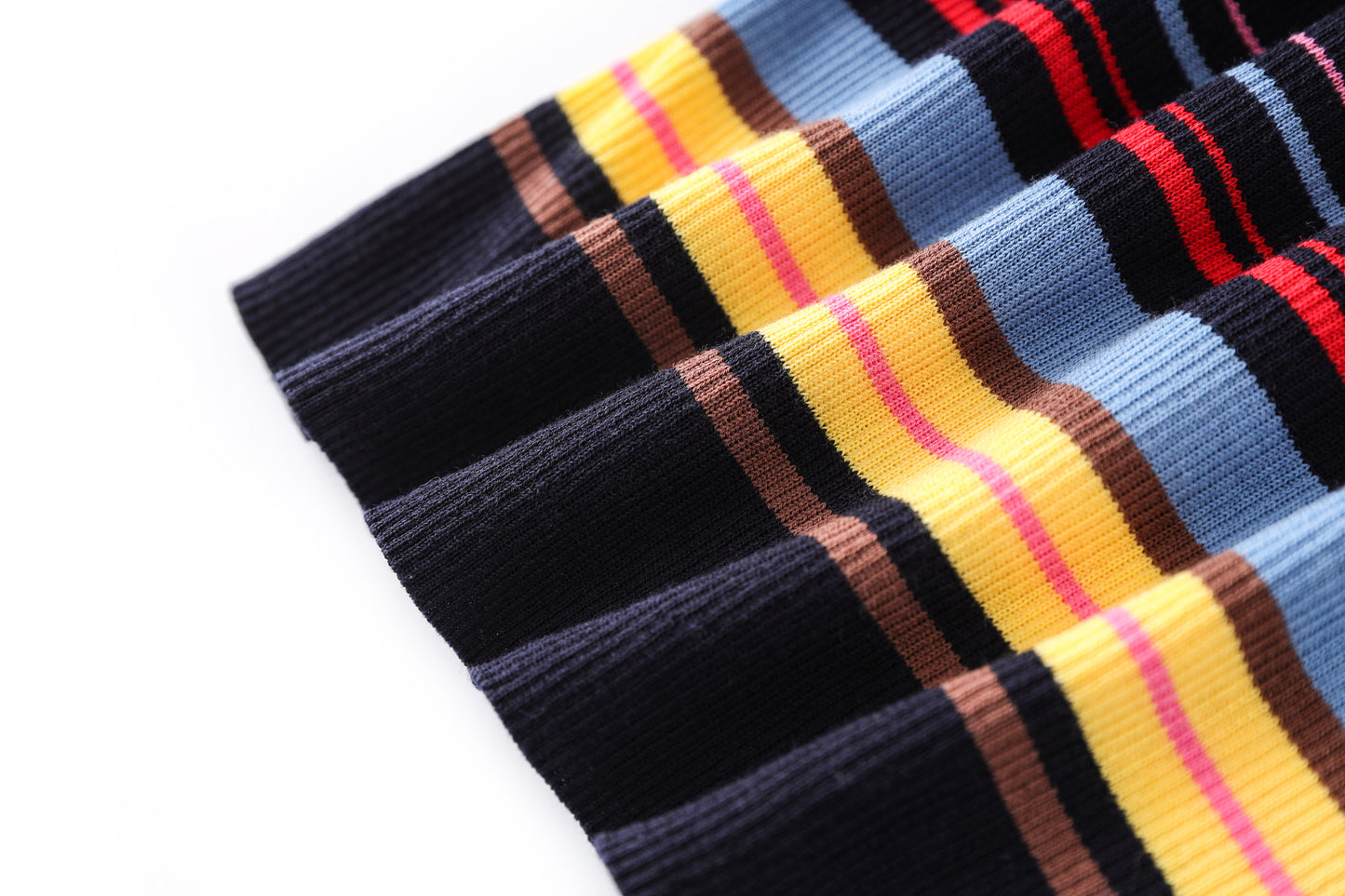 25ss Stylish striped knitted sweater