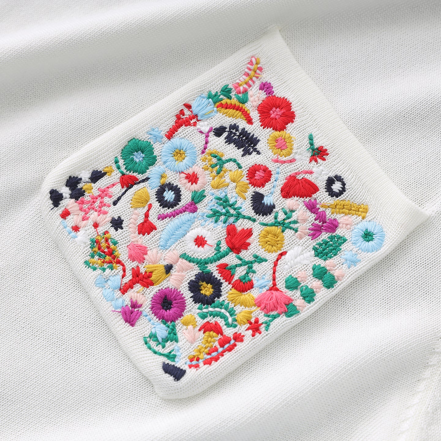25ss Embroidered casual T-shirt