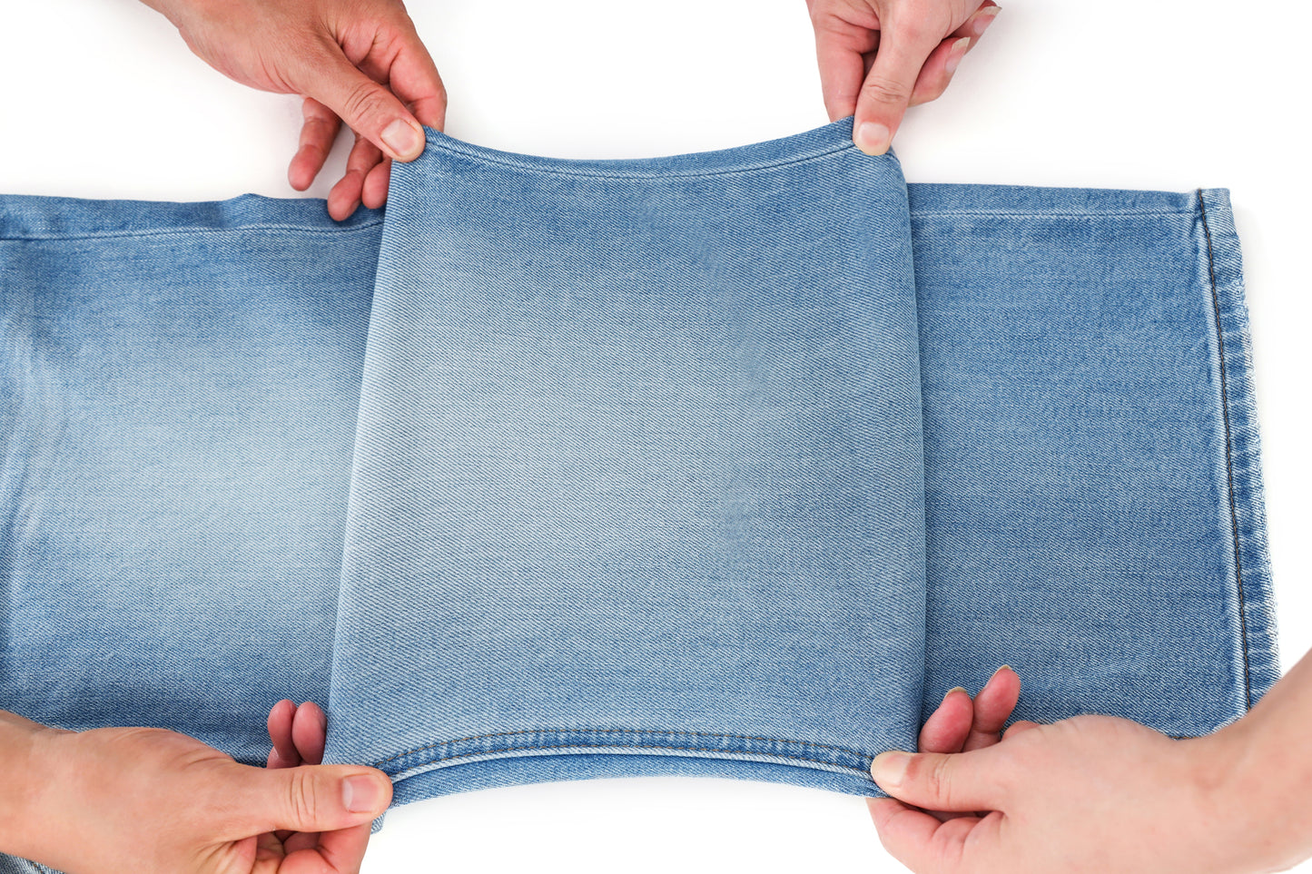 25ss Thin denim wide-leg pants