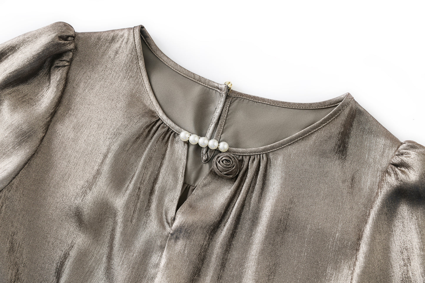 25ss French noble, elegant and exquisite little shirt
