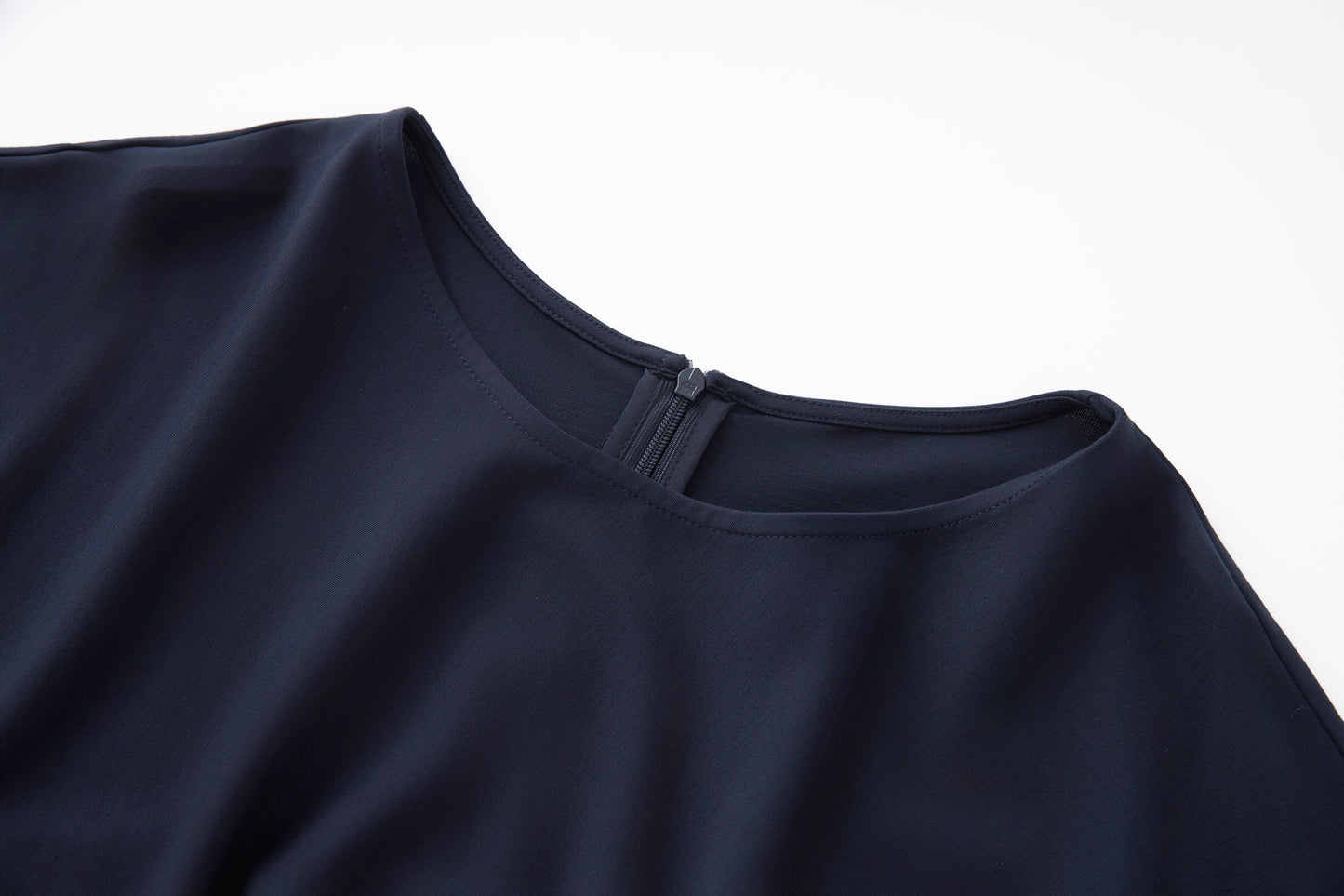 25ss Elastic cinched-waist dress