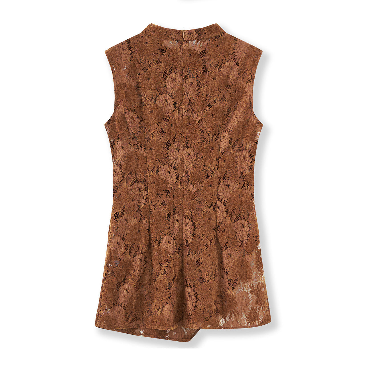 25ss Autumn new Chinese-style retro jacquard Chenille lace vest